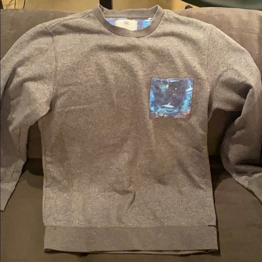 Gray M Crewneck